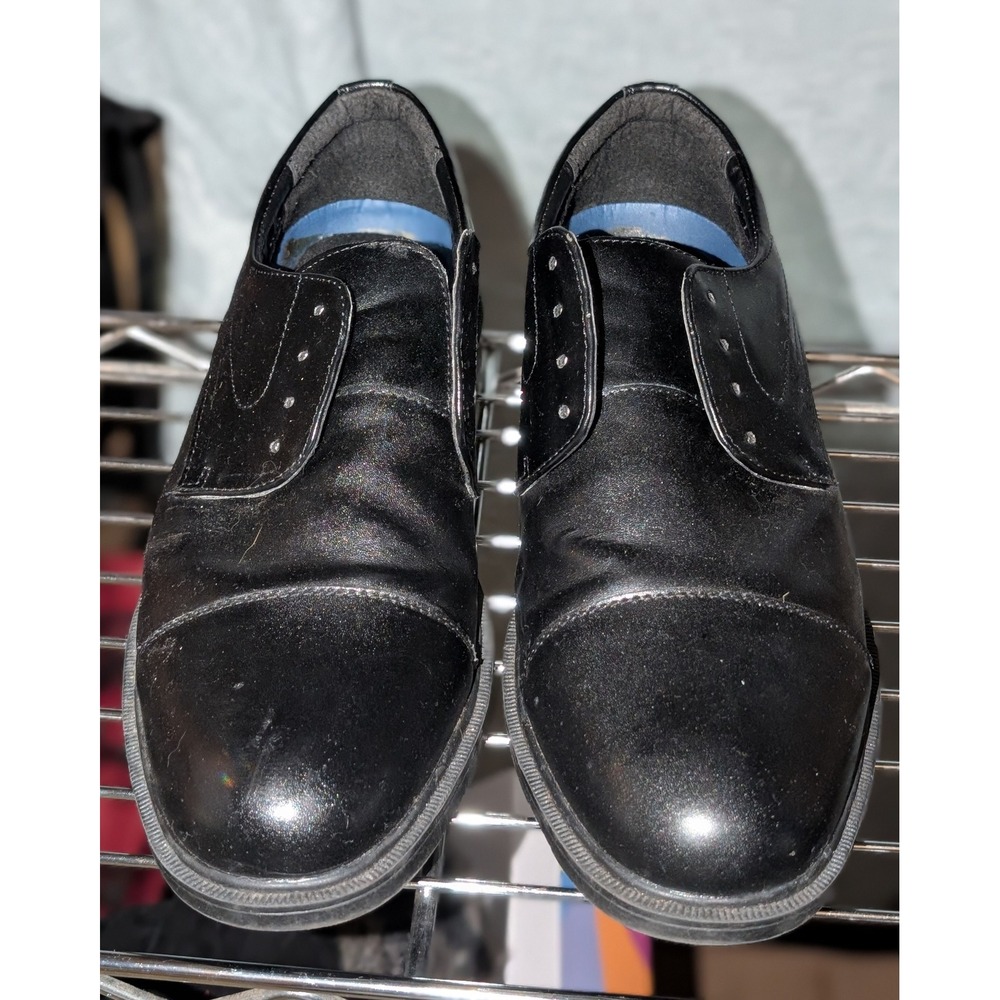 Dr. Scholl's Remy 2 Men's 10W Black Leather Cap Toe Oxford Comfort Dress Shoes